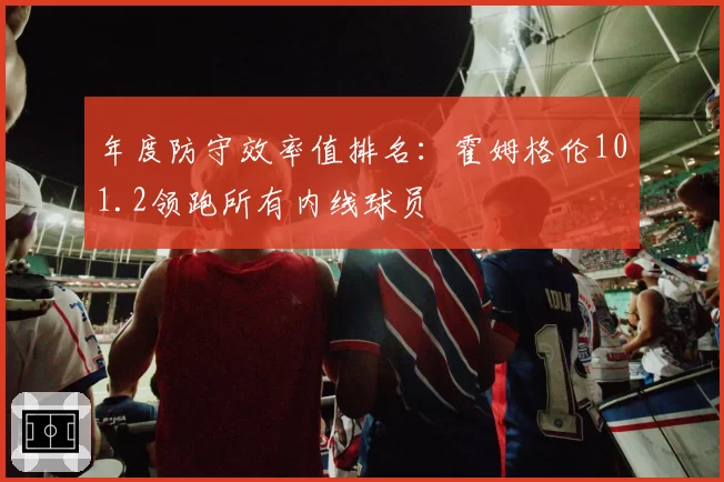 年度防守效率值排名:霍姆格伦101.2领跑所有内线球员